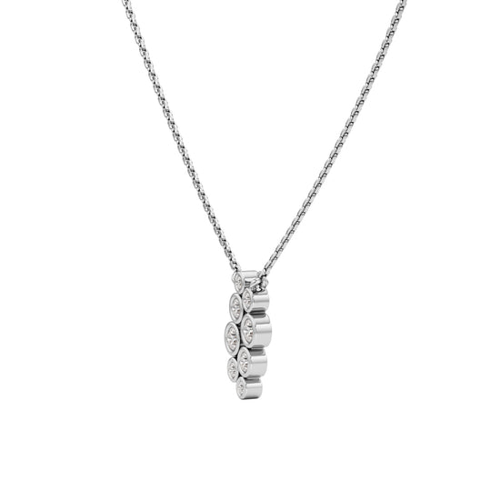 0.50 Ct Round Shape Delicate Pendants