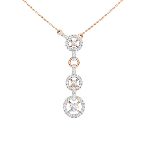 Bianca Round Cut Fancy Pendant