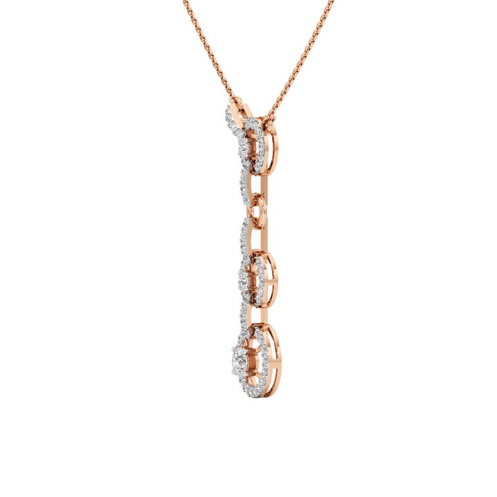 Bianca Round Cut Fancy Pendant