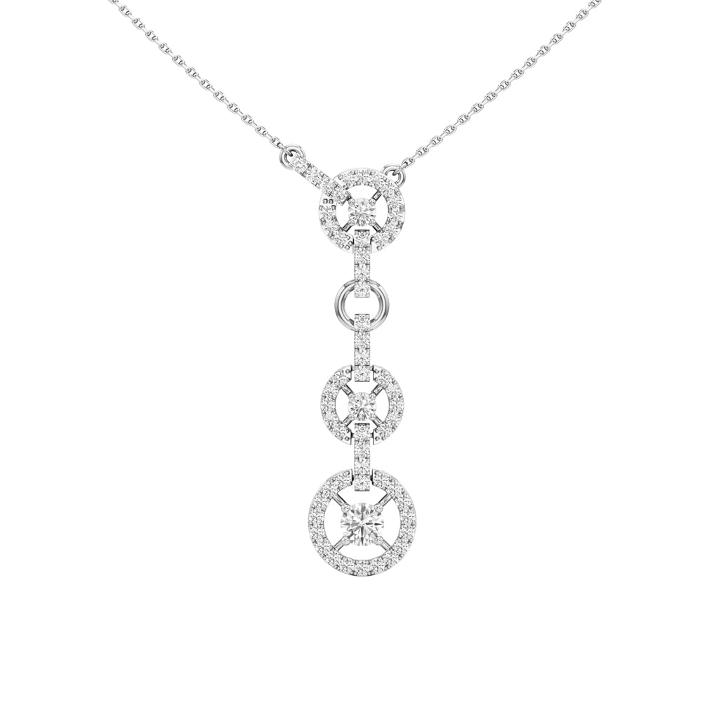 Bianca Round Cut Fancy Pendant