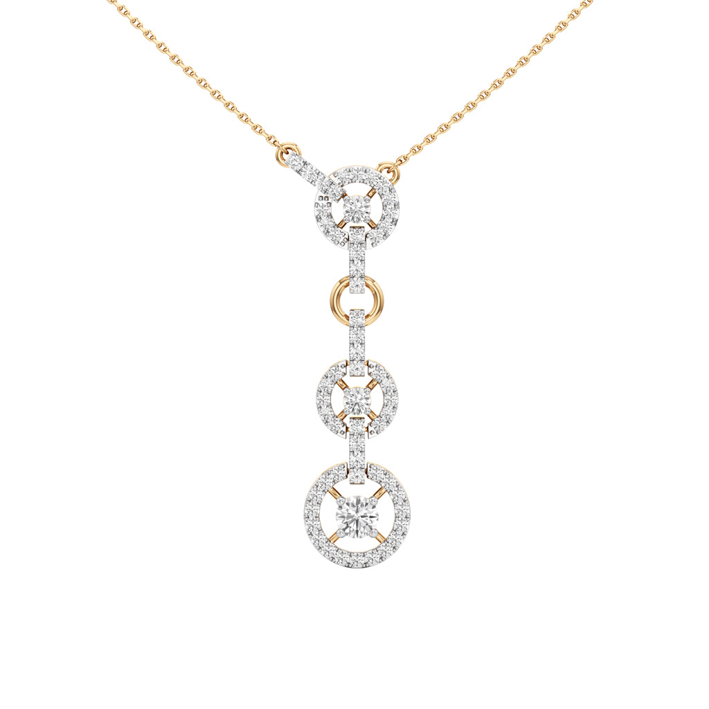 Bianca Round Cut Fancy Pendant