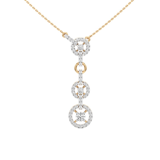 Bianca Round Cut Fancy Pendant
