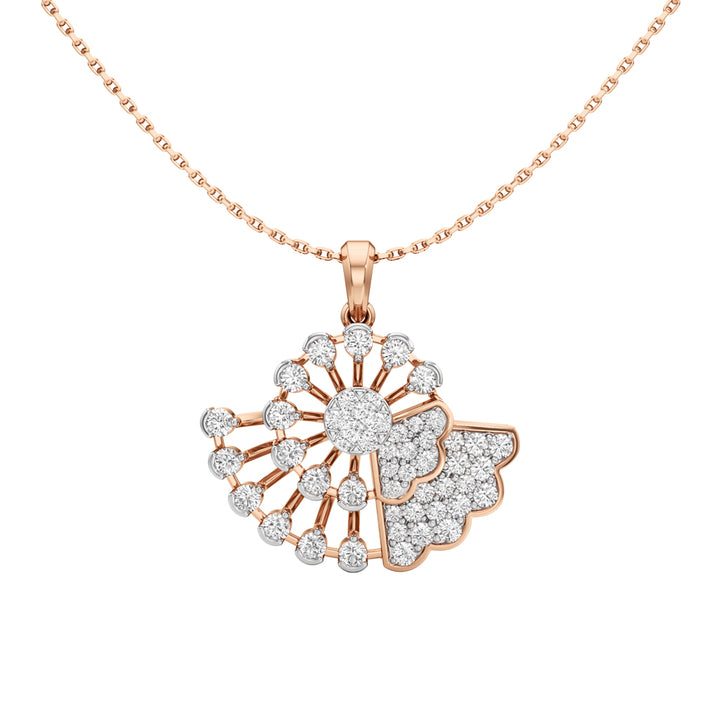 Celeste Bloom Diamond Pendant