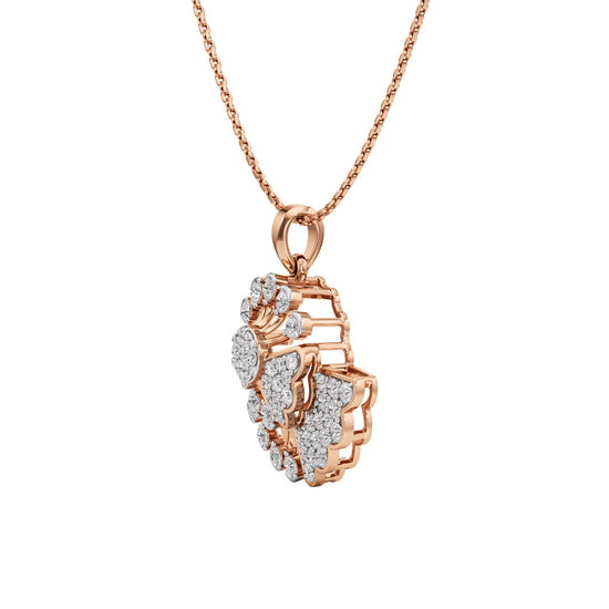 Celeste Bloom Diamond Pendant