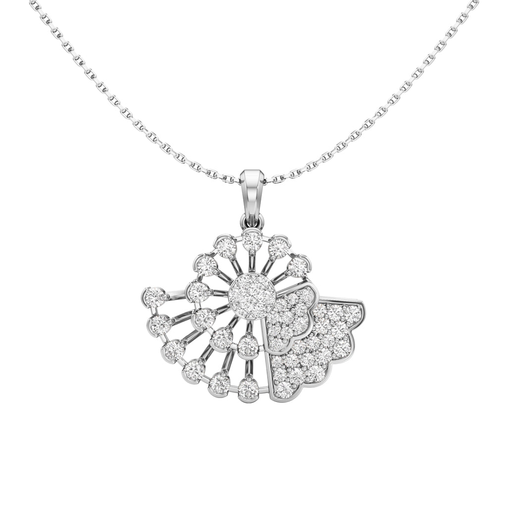 Celeste Bloom Diamond Pendant
