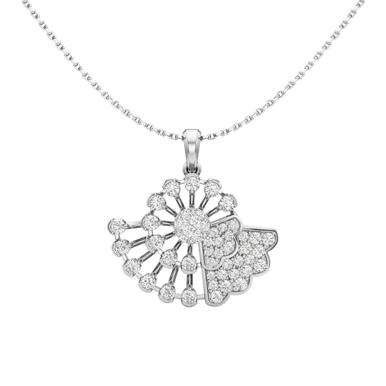 Celeste Bloom Diamond Pendant