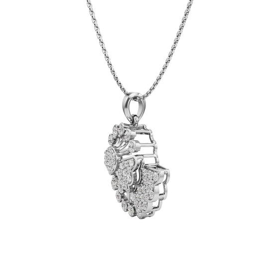 Celeste Bloom Diamond Pendant