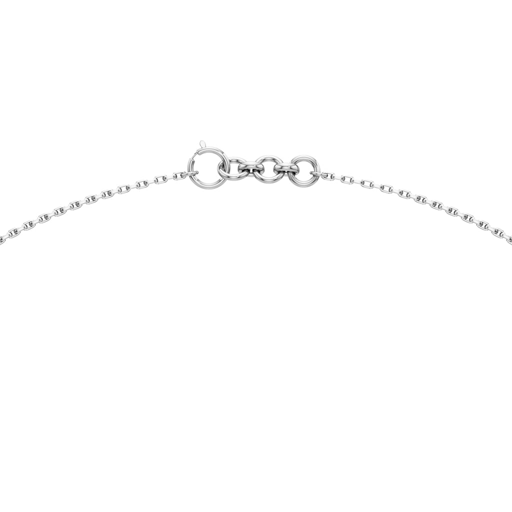 Kiera Triad Round Cut Delicate Pendant