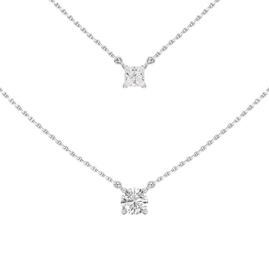 1.25Ct Round Shape Solitaire Pendants