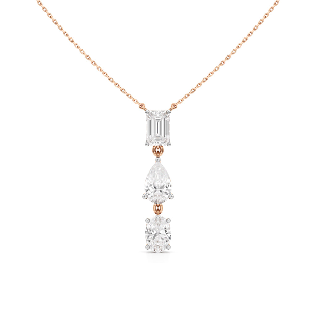 Nina 4.5Ct Varoius Cut Fancy Pendant