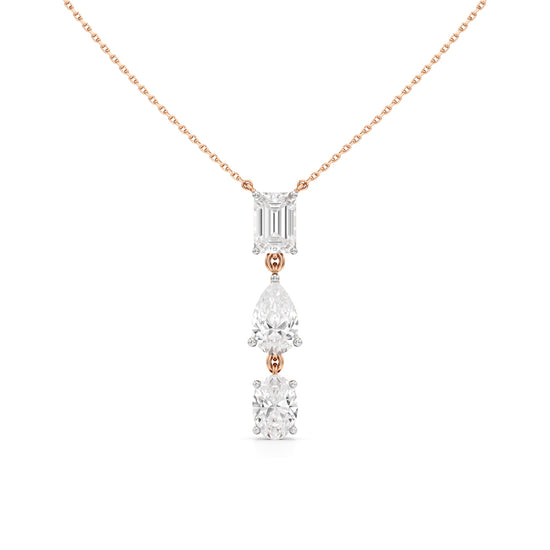 Nina 4.5Ct Varoius Cut Fancy Pendant