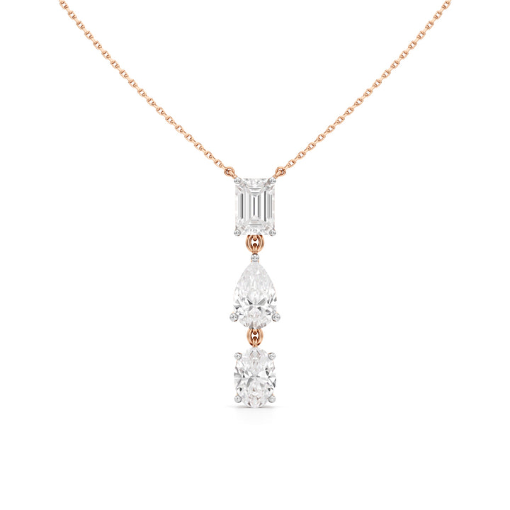 Nina 4.5Ct Varoius Cut Fancy Pendant