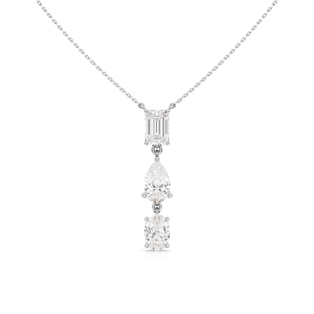 Nina 4.5Ct Varoius Cut Fancy Pendant