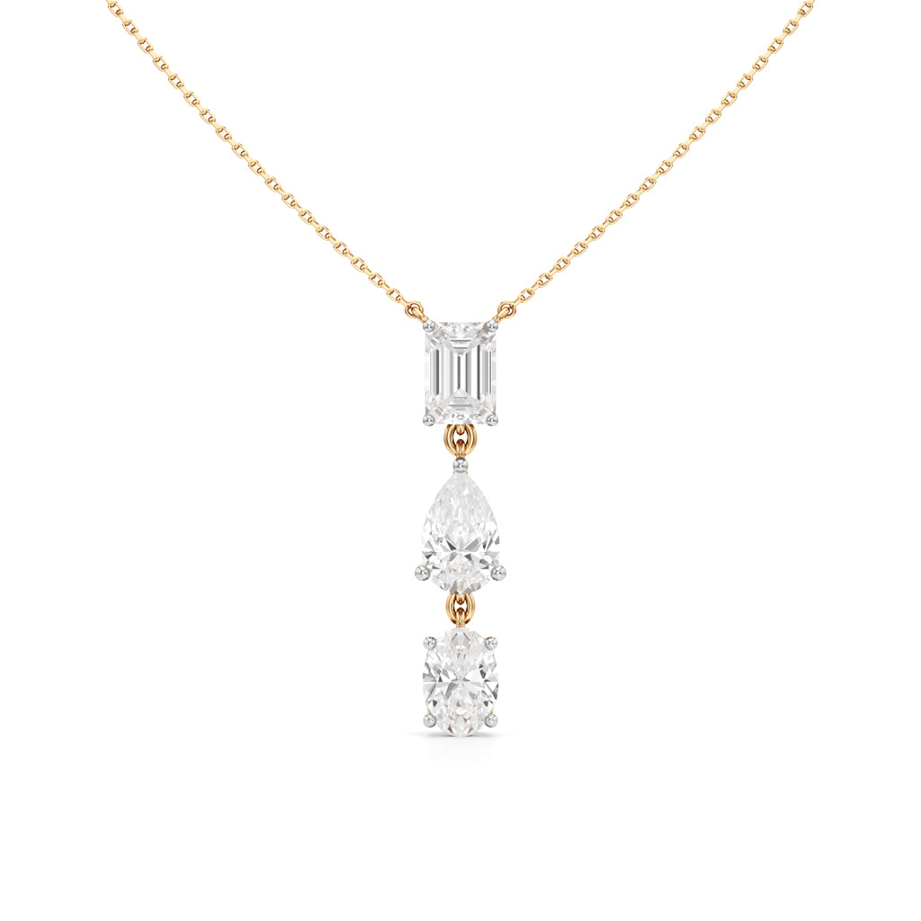 Nina 4.5Ct Varoius Cut Fancy Pendant