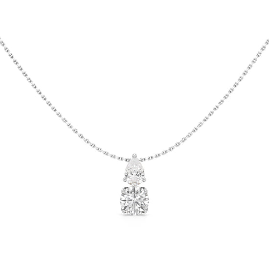 1.50Ct Round Shape Gold Fancy Pendant