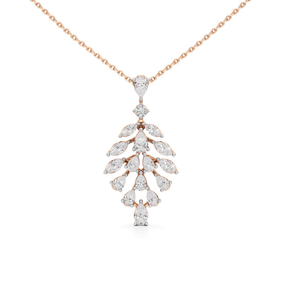 2.30Ct Pear Shape Fancy Pendant