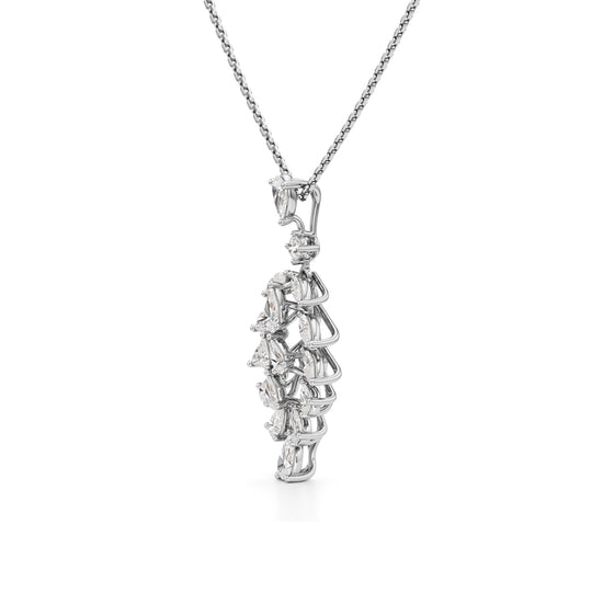 2.30Ct Pear Shape Fancy Pendant