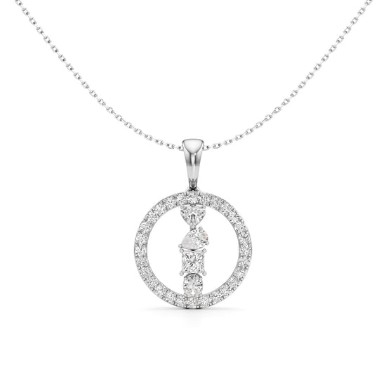 1.25 Ct Fancy Celestia Pendant
