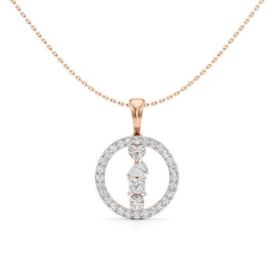 1.25 Ct Fancy Celestia Pendant