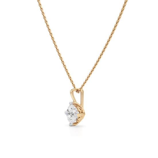 1.50 Ct Solitaire Luminance Pendant