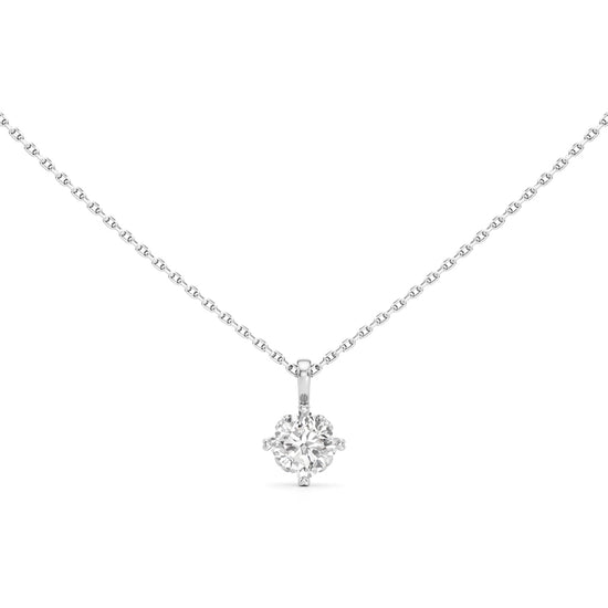 1.00 Ct Cushion Serene Pendant