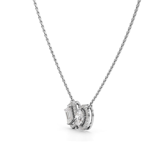 1.75 Ct Halo Enchant Pendant