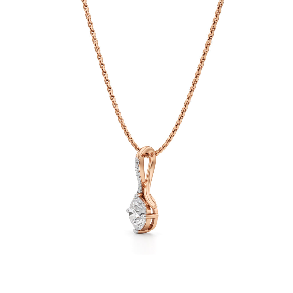 1.50 Ct Fancy Glimmer Pendant