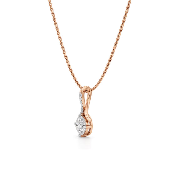 1.50 Ct Fancy Glimmer Pendant
