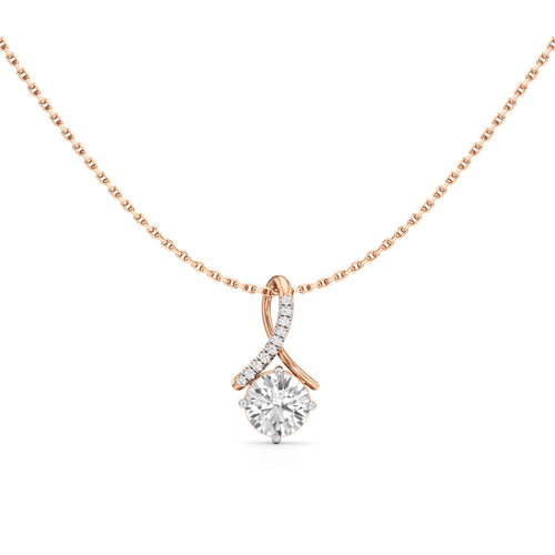 1.50 Ct Fancy Glimmer Pendant
