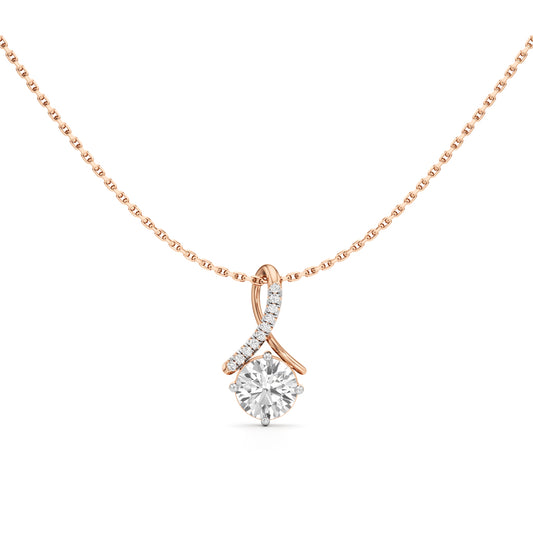 1.50 Ct Fancy Glimmer Pendant