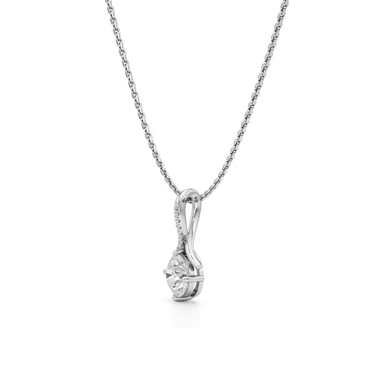 1.50 Ct Fancy Glimmer Pendant