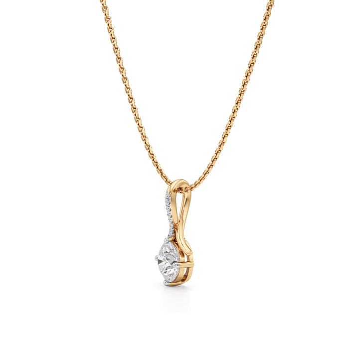 1.50 Ct Fancy Glimmer Pendant