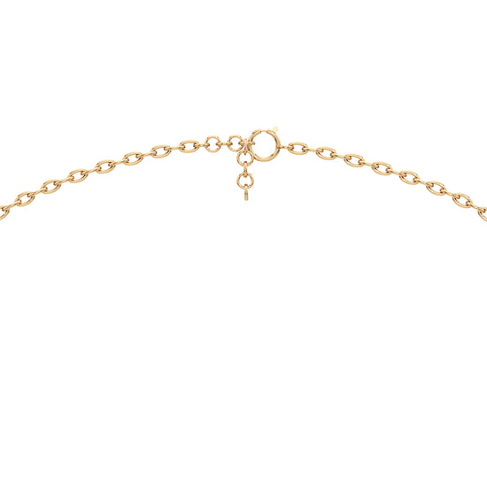 1.00Ct Iconic Eye-Shaped Gold Fancy Pendant