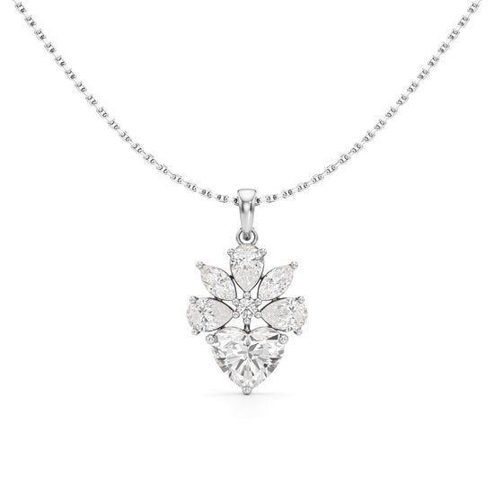 3.75 Ct Luxe Fancy Diamond Pendant