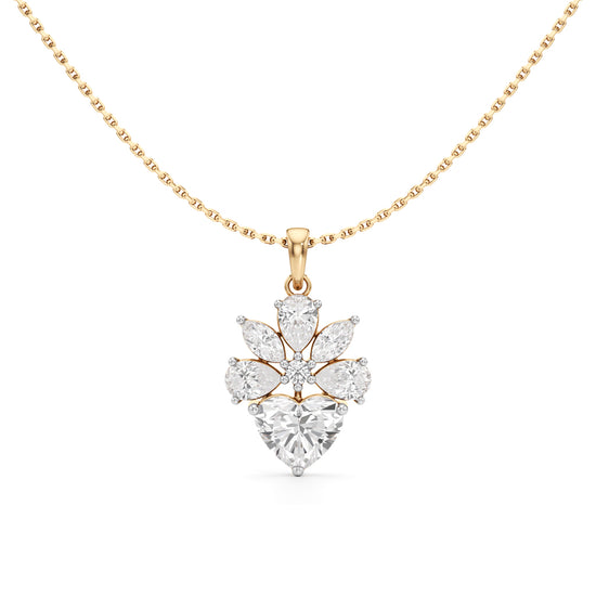 3.75 Ct Luxe Fancy Diamond Pendant