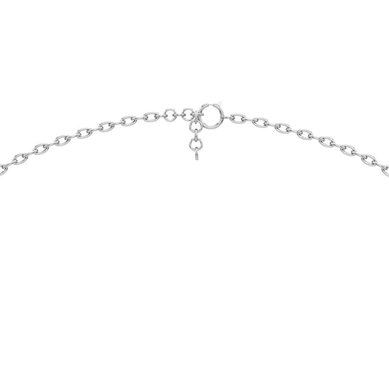 Aurora Halo Round Diamond Pendant Necklace