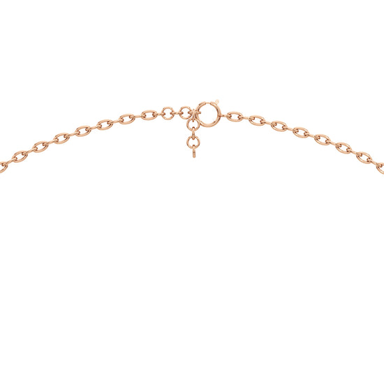 Celeste Oval Halo Diamond Pendant Necklace