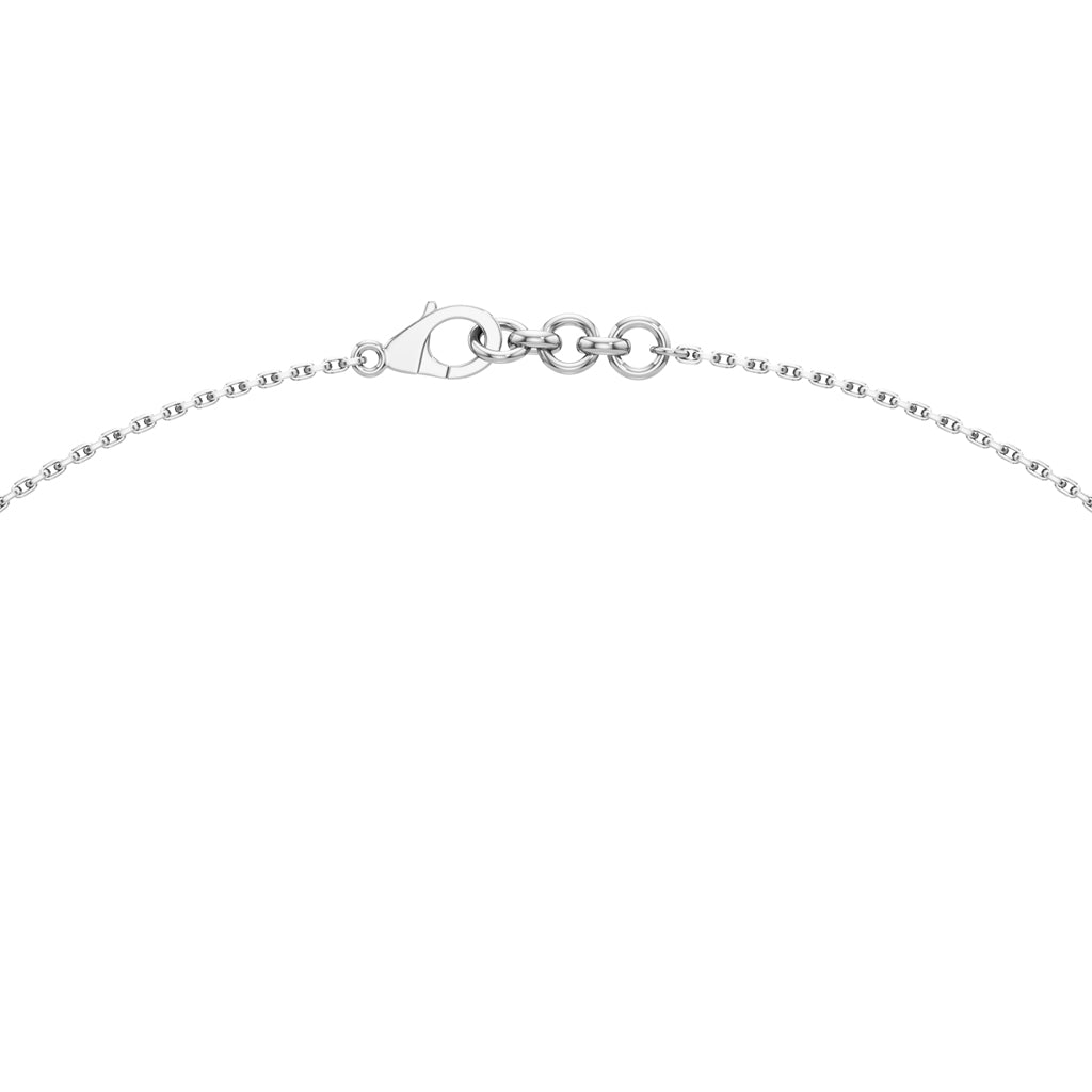 Solara Geometric Solitaire Pendant Necklace