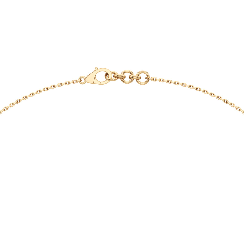 Solara Geometric Solitaire Pendant Necklace