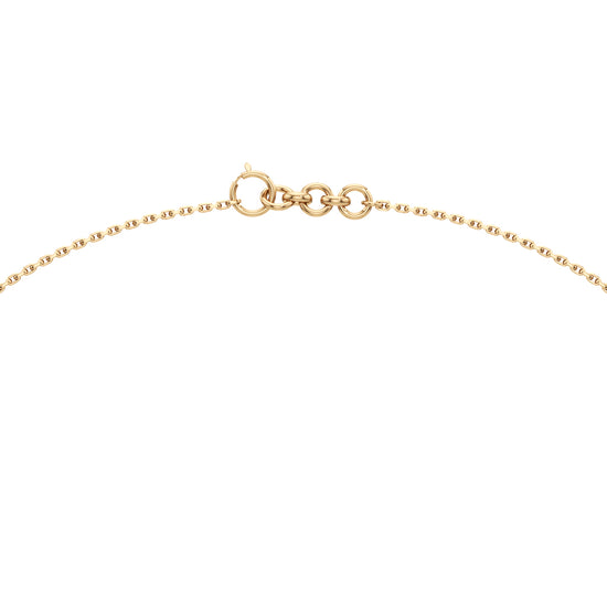 Eterna Circle Diamond Pendant Necklace