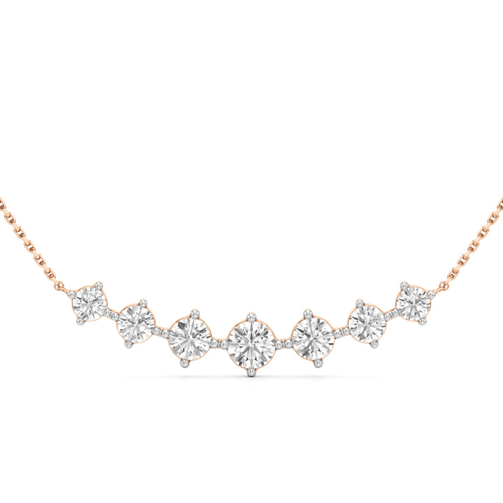 Virelle Diamond Crown Necklace