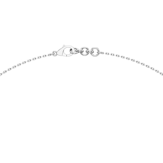 Celestia Curve Diamond Pendant Necklace