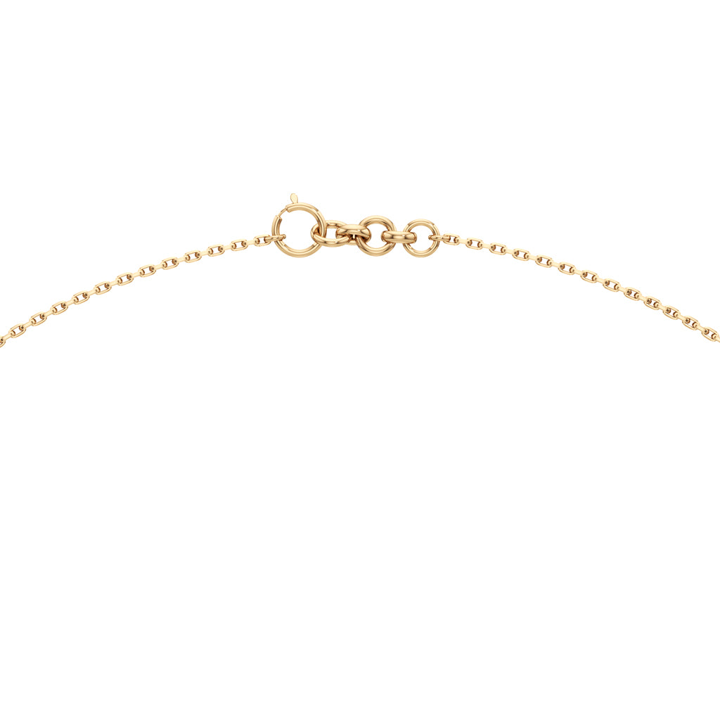 Amora Lock Heart Diamond Pendant Necklace