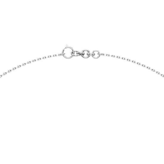 Celestia Tri-Stone Diamond Pendant Necklace