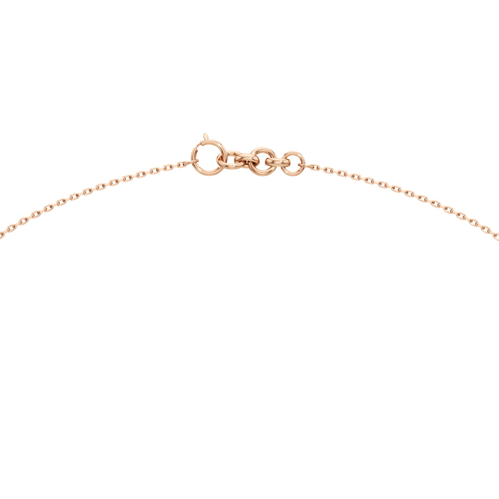 Lustre Solitaire Diamond Pendant Necklace