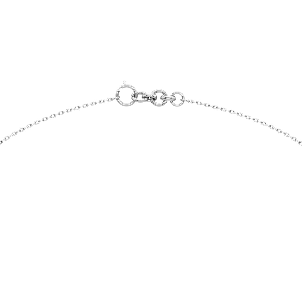Lustre Solitaire Diamond Pendant Necklace