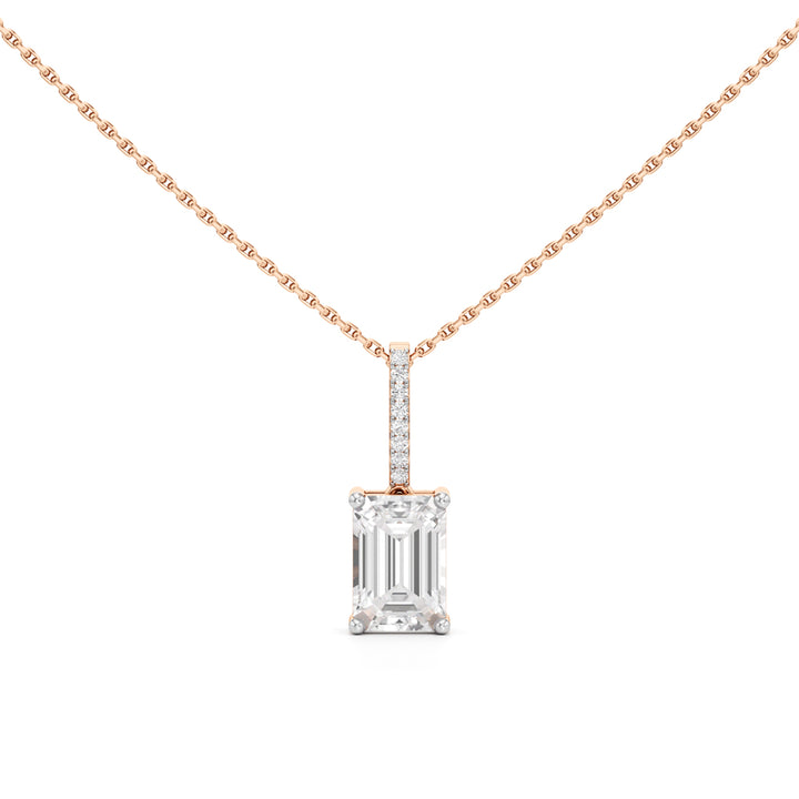 Regalia Emerald Radiance Pendant Necklace