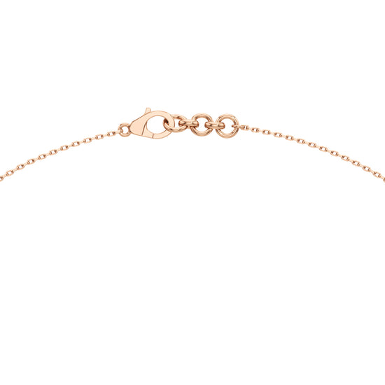 Aurielle Dual-Tone Diamond Loop Pendant Necklace
