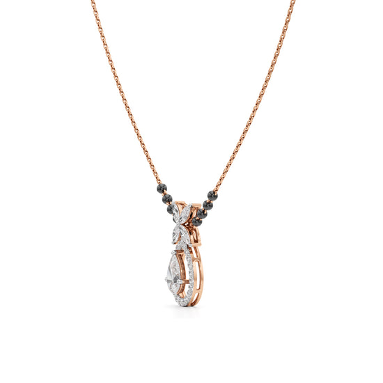 Noir Blossom Mangalsutra