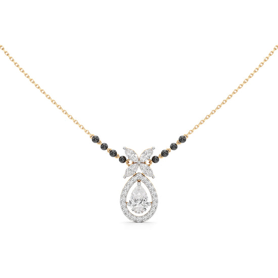 Noir Blossom Mangalsutra